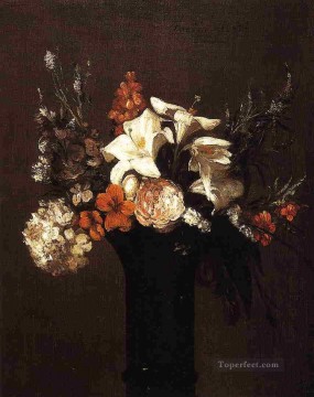 Flowers4 pintor de flores Henri Fantin Latour Pinturas al óleo